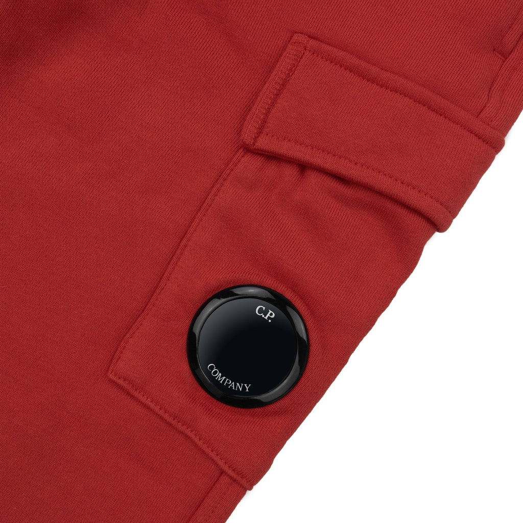 Cp Company Undersixteen Lens Fleece Sweatpants Ketchup Red 560