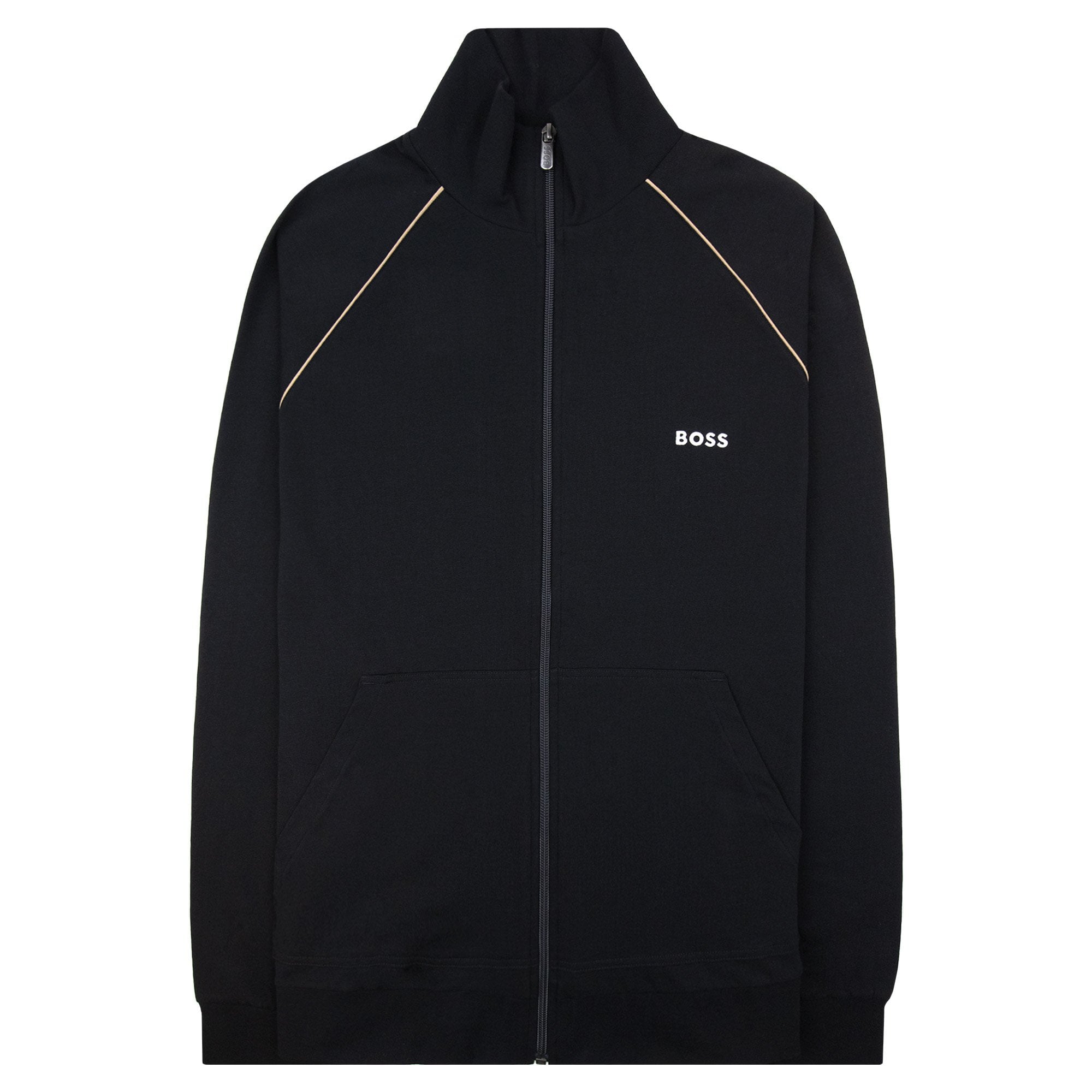 Hugo Boss Mix And Match Zip Jacket Black 002