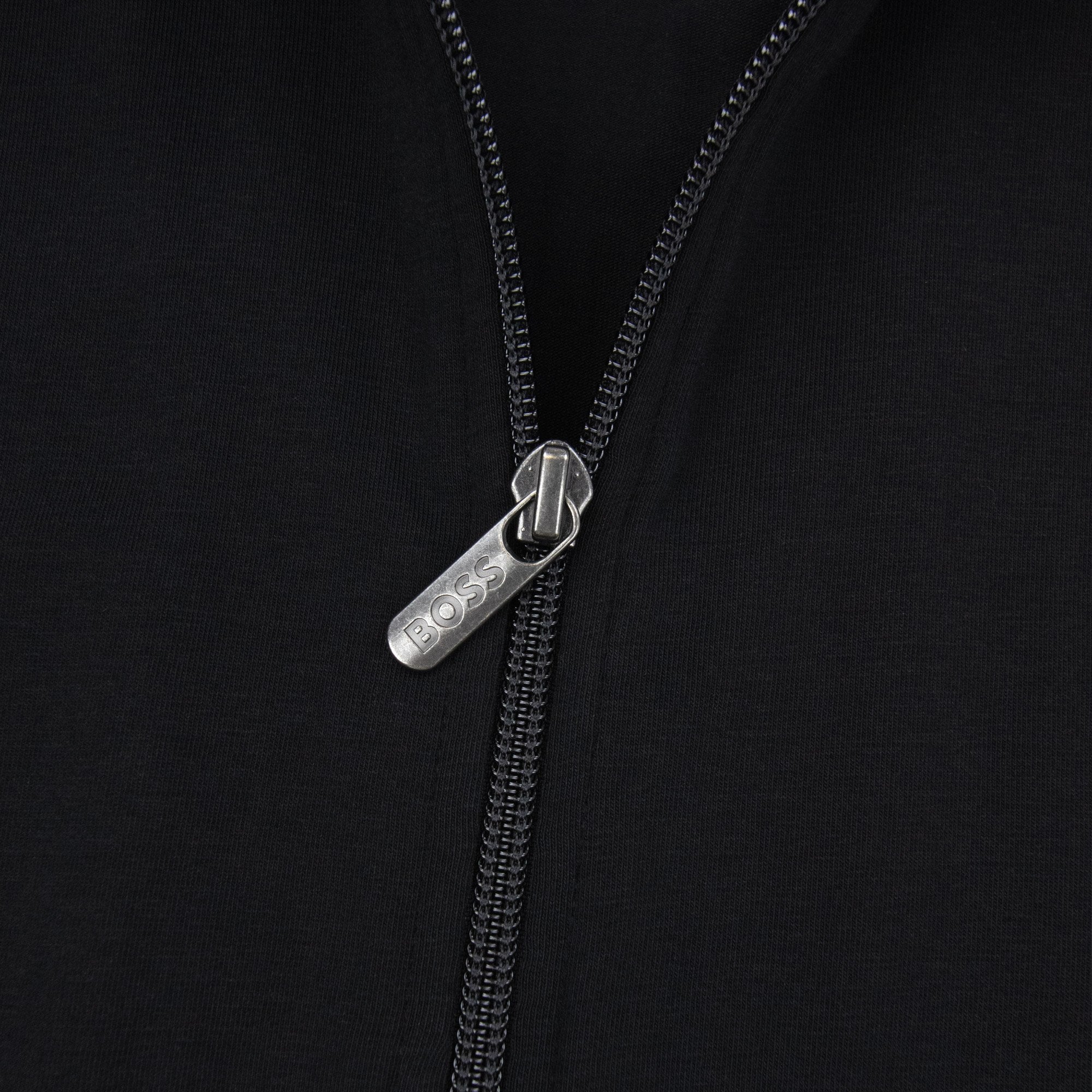 Hugo Boss Mix And Match Zip Jacket Black 002