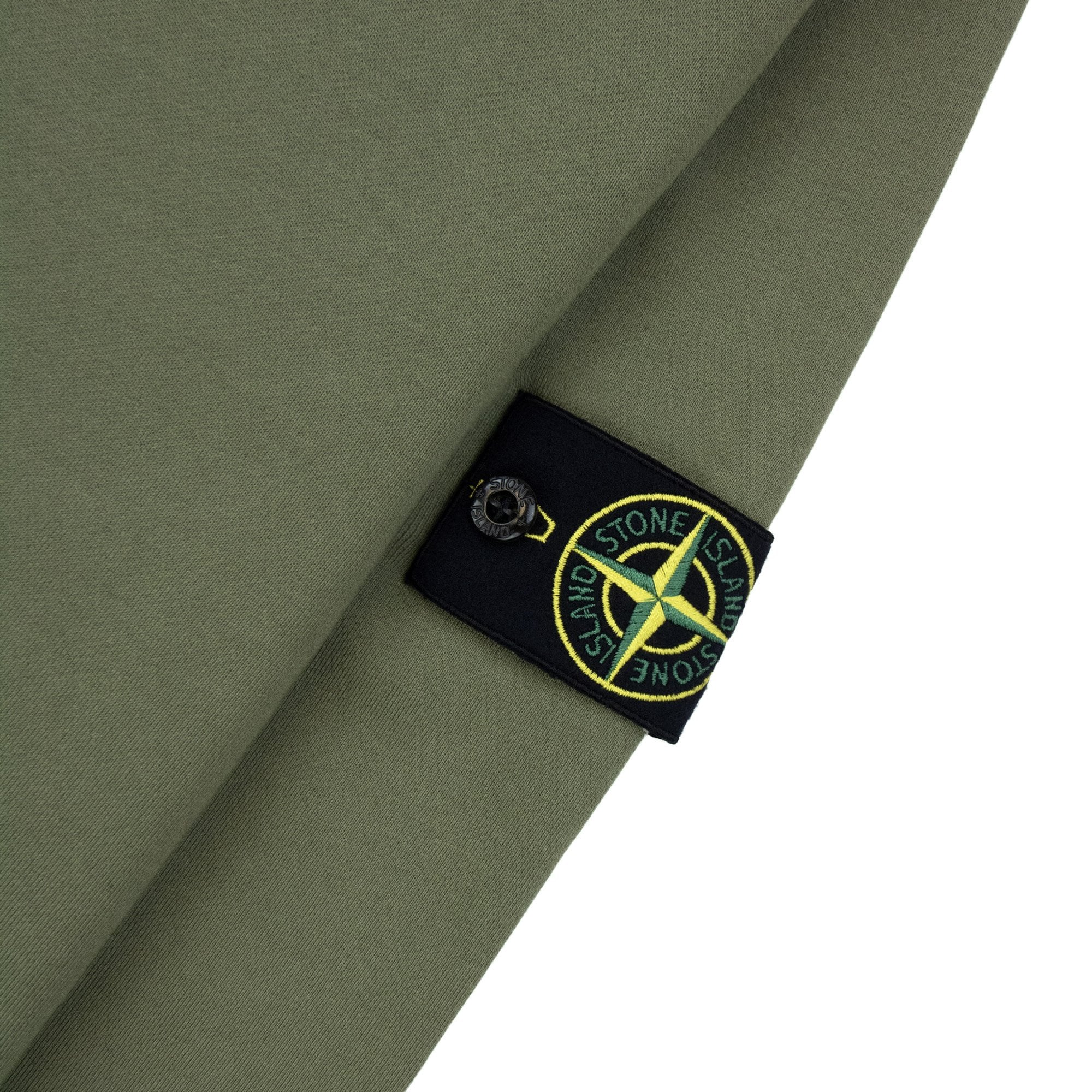 Stone Island 63051 Crewneck Sweatshirt Military Green V005g
