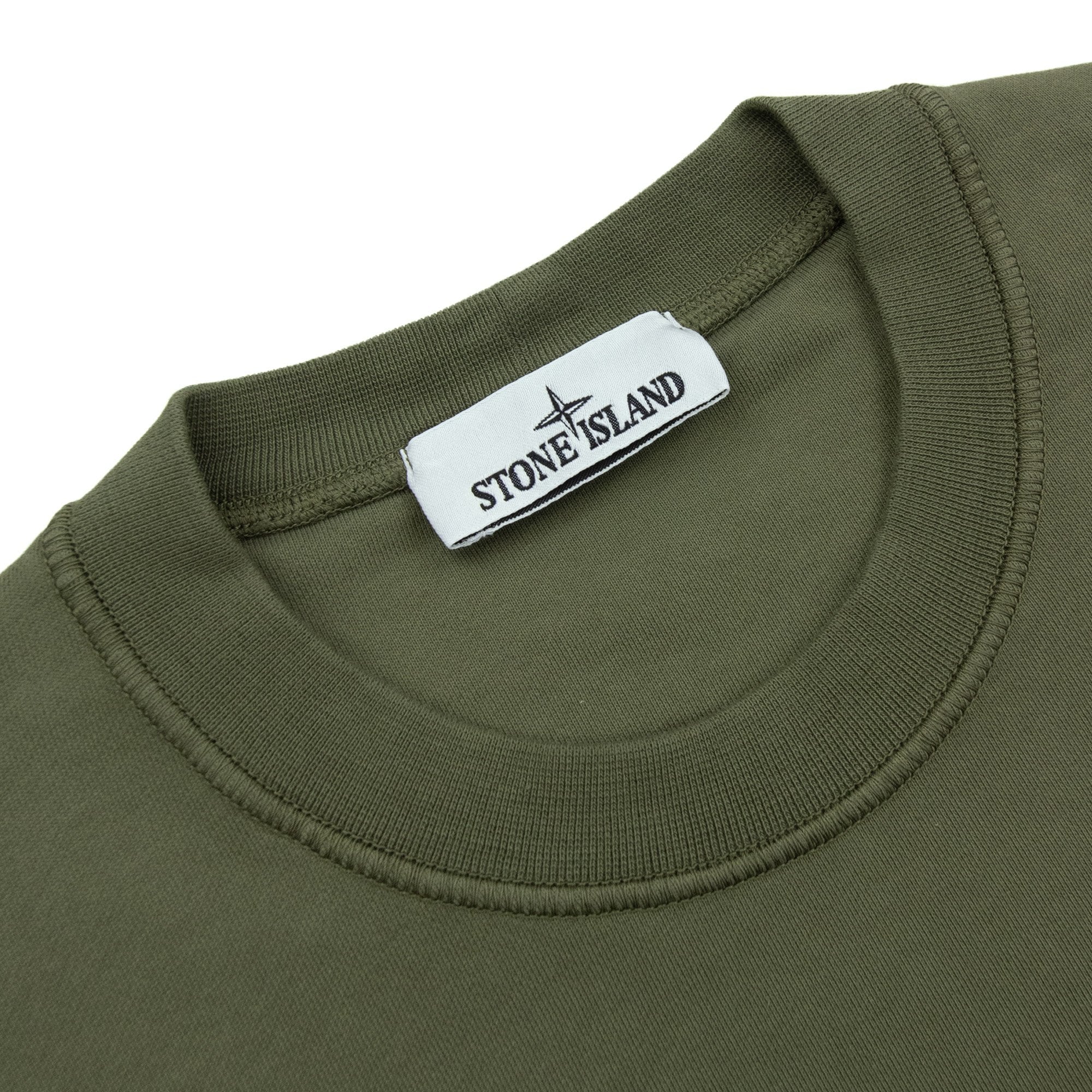 Stone Island 63051 Crewneck Sweatshirt Military Green V005g