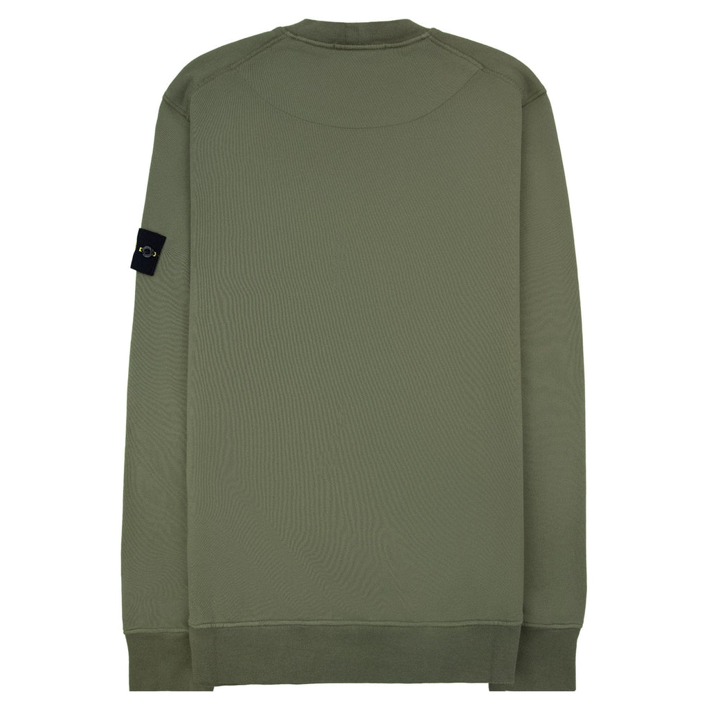 Stone Island 63051 Crewneck Sweatshirt Military Green V005g