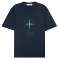 Stone Island 210001 Regular-fit T-shirt With 'light Compass' Print Navy Blue V0020