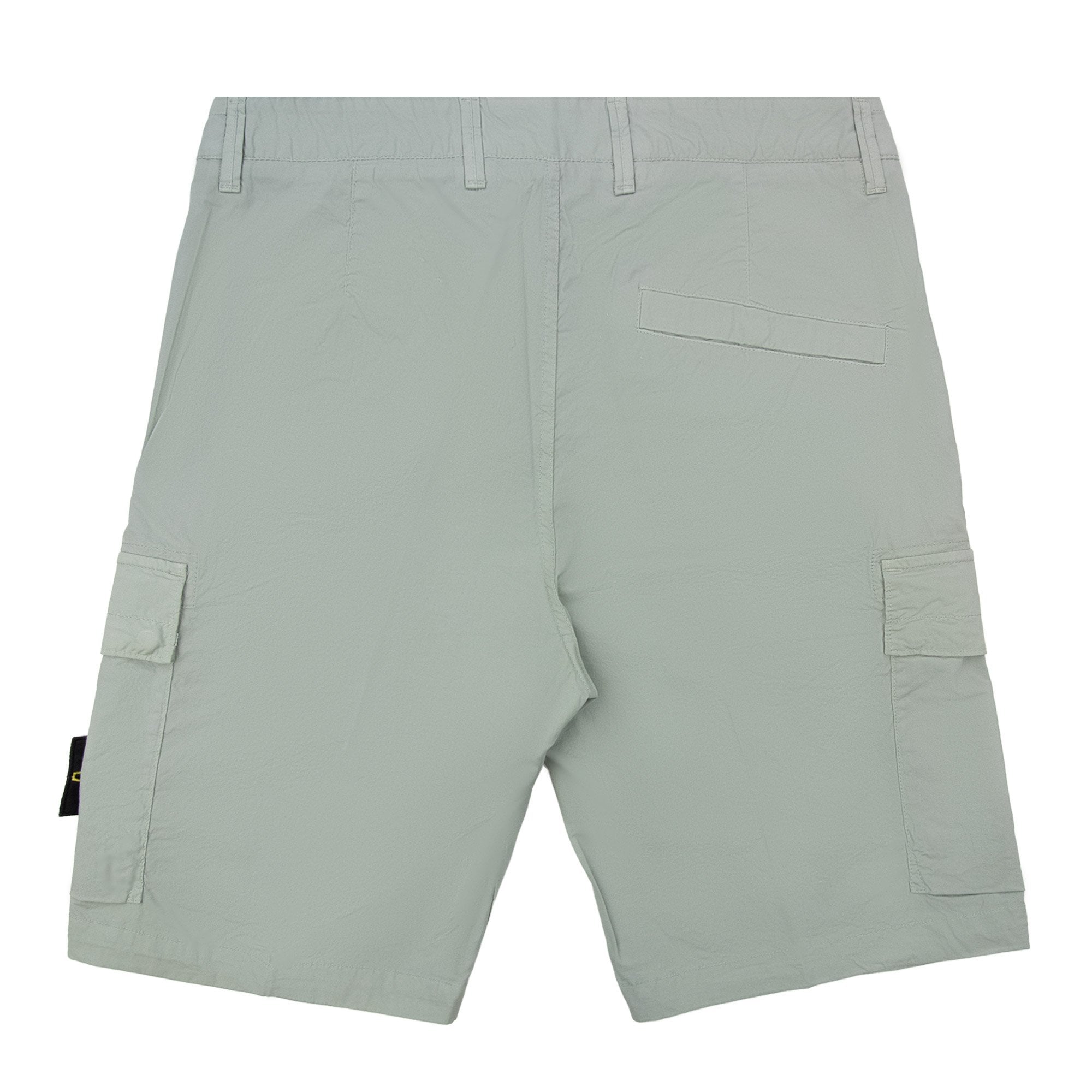Stone Island L100020 Stretch Cotton Tela Paracadute Shorts Sage Green V0055