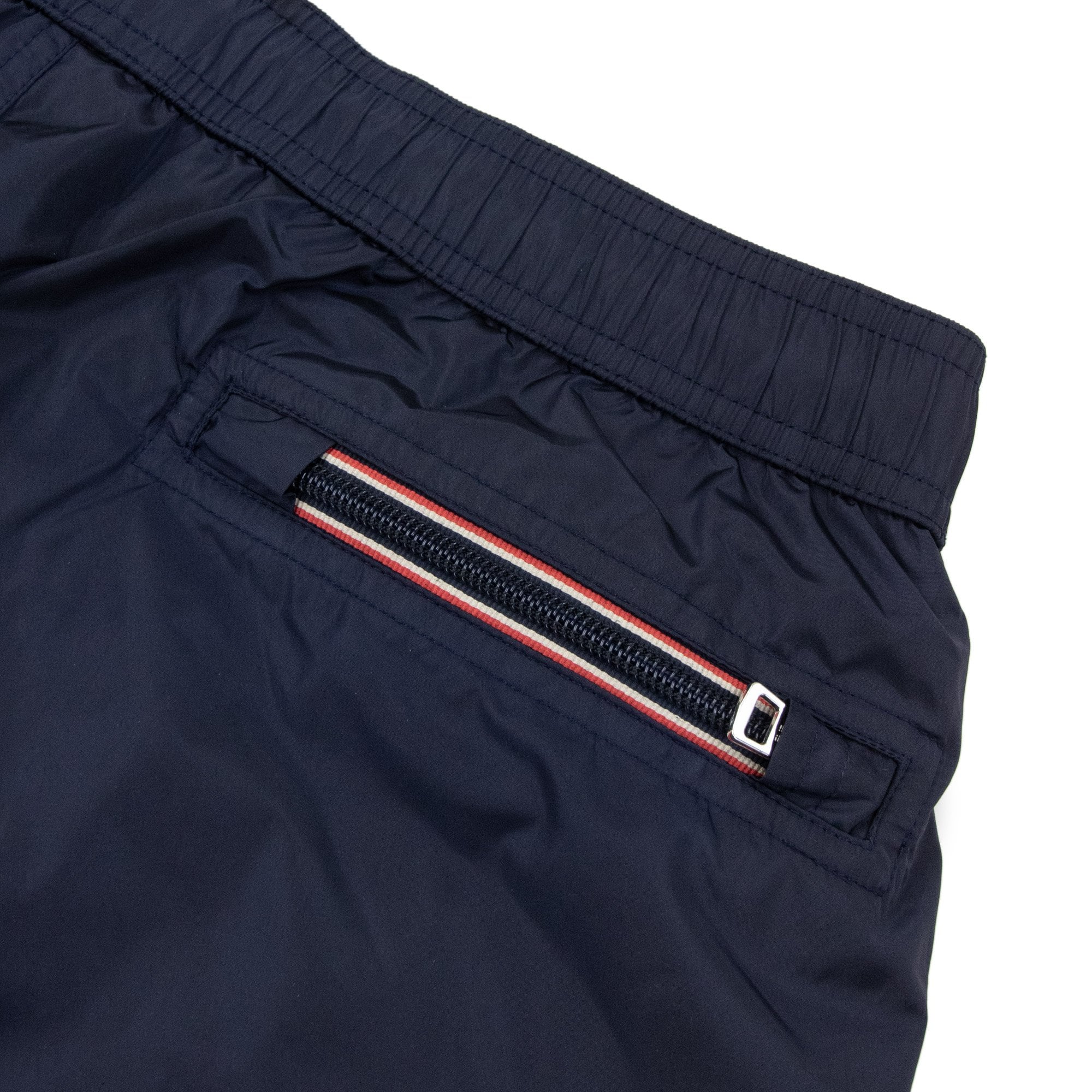 Moncler Logo Patch Swim Shorts Navy 743