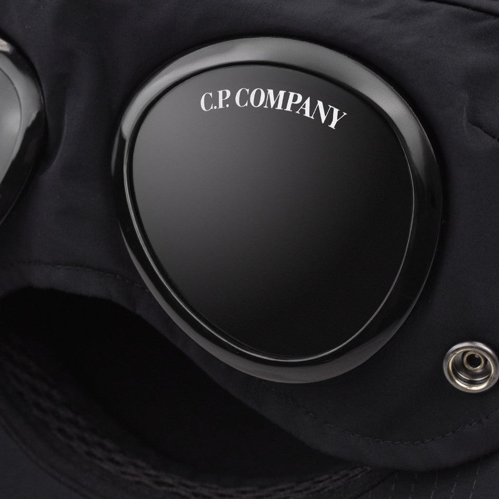 Cp Company Chrome R Goggle Cap Black 999