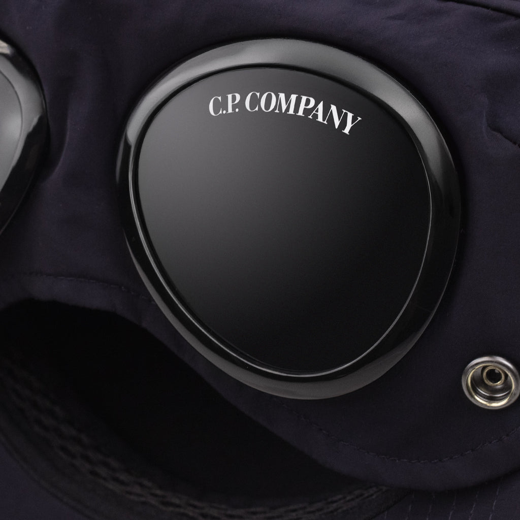 Cp Company Chrome R Goggle Cap Navy 888