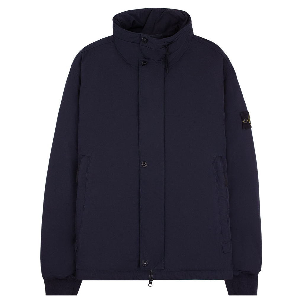 Stone Island 43726 Micro Twill Anti Drop Blouson Jacket Navy V0020