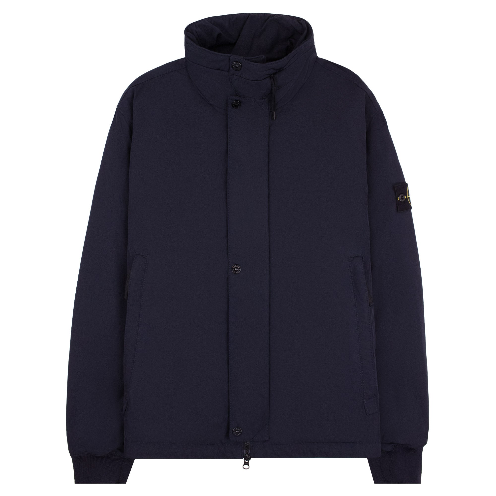 Stone Island 43726 Micro Twill Anti Drop Blouson Jacket Navy V0020