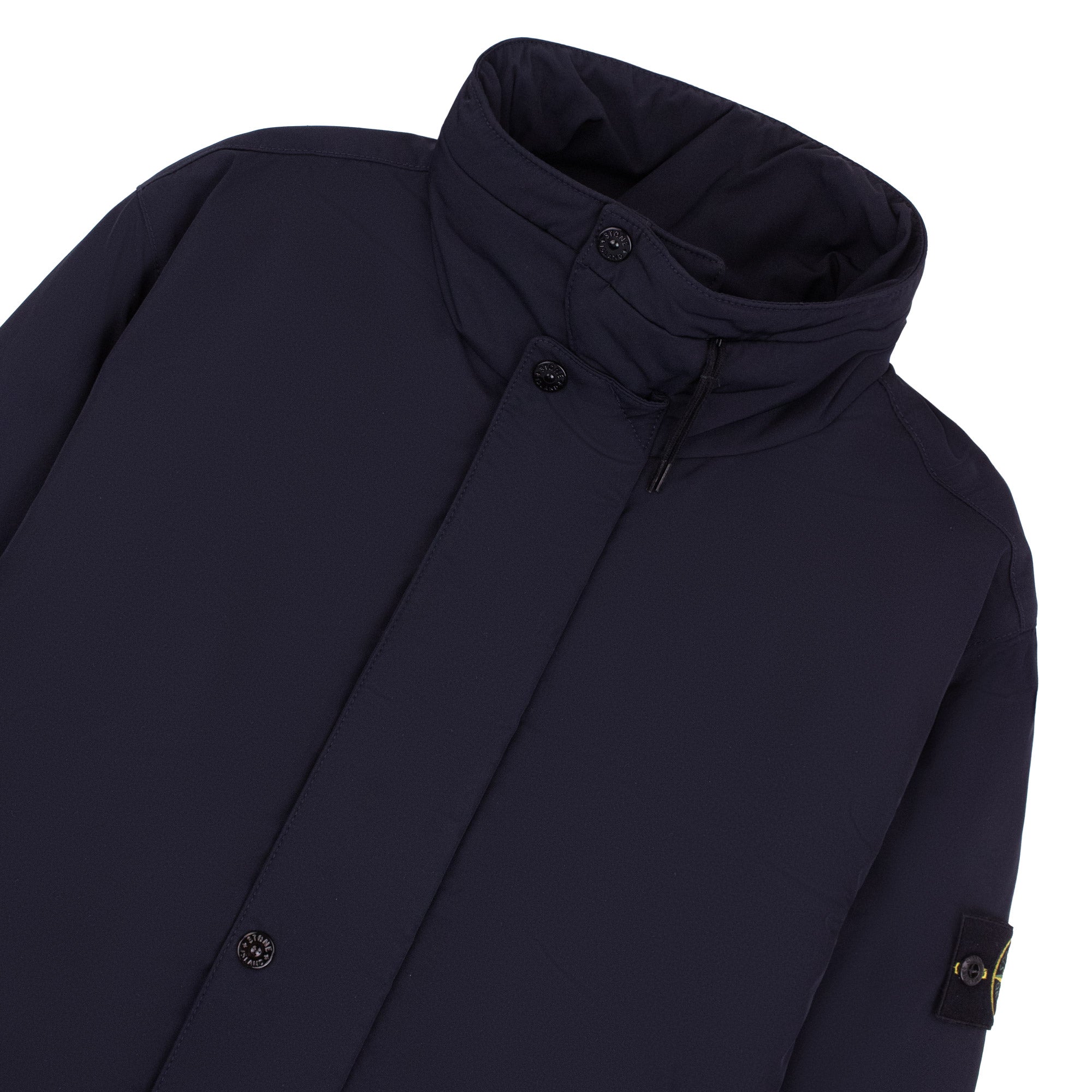 Stone Island 43726 Micro Twill Anti Drop Blouson Jacket Navy V0020