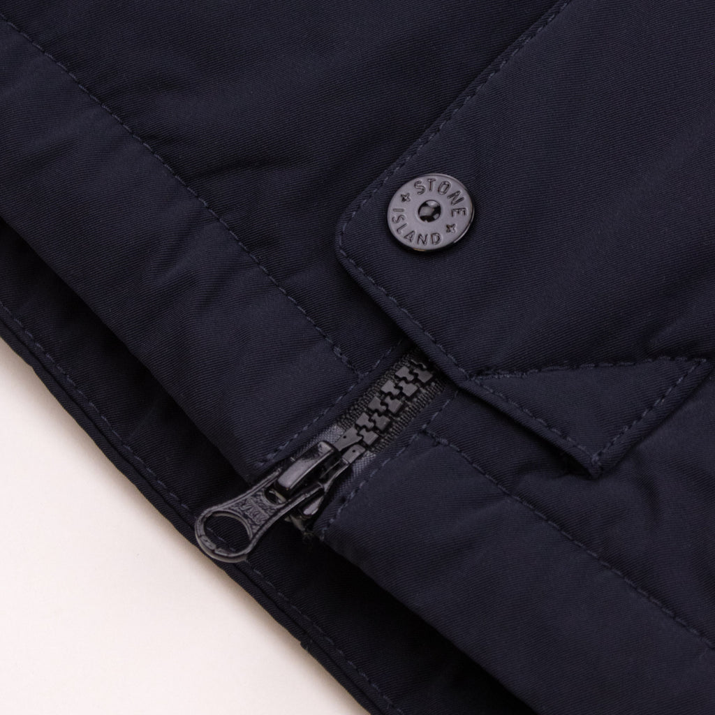 Stone Island 43726 Micro Twill Anti Drop Blouson Jacket Navy V0020