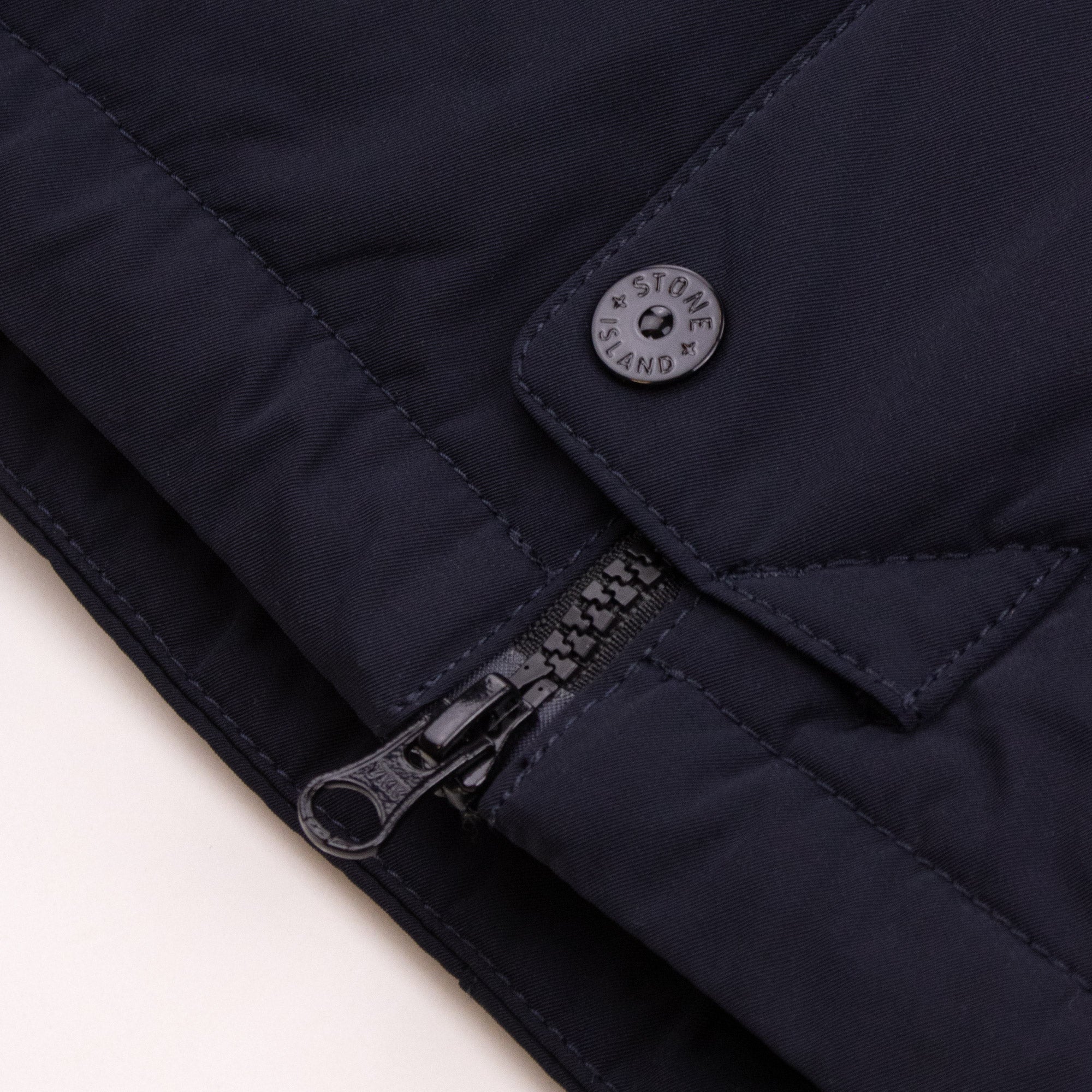 Stone Island 43726 Micro Twill Anti Drop Blouson Jacket Navy V0020