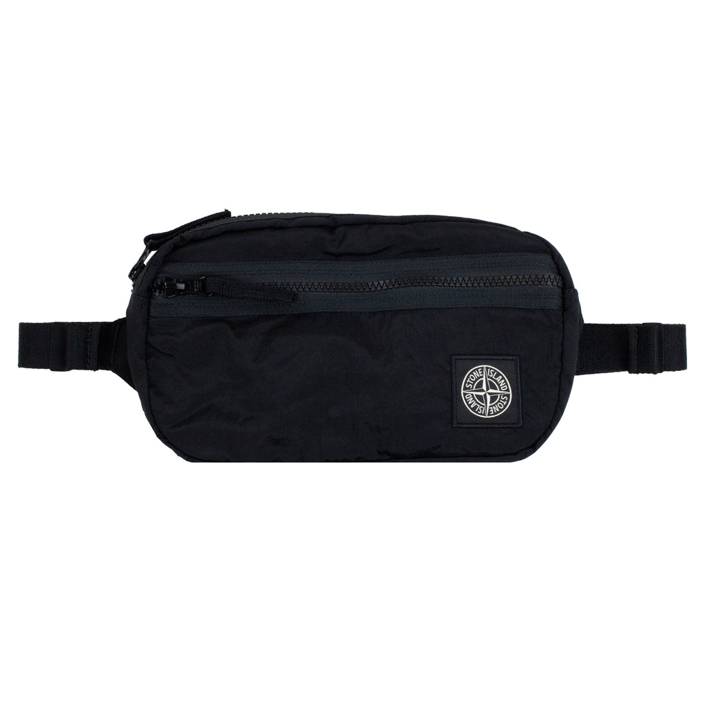 Stone Island 9200014 Nylon Metal Belt Bag BLACK V0029