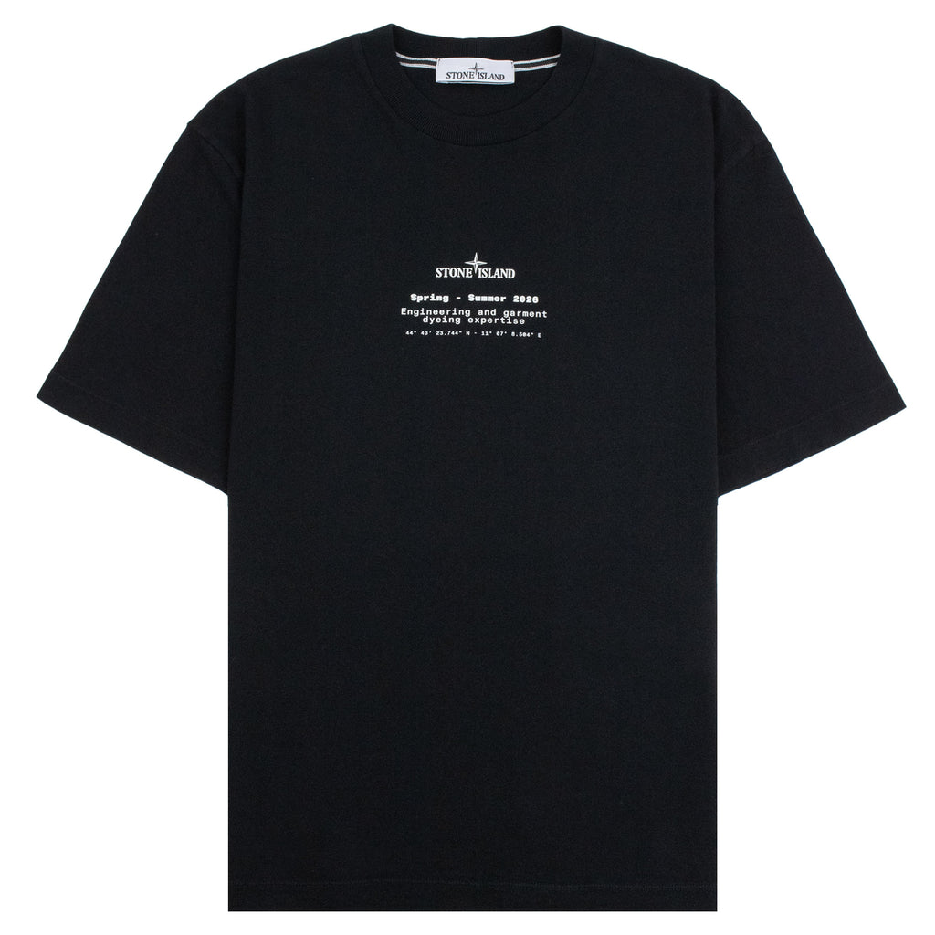Stone Island 2100001 'Expertise' Regular Fit T-shirt BLACK V0029