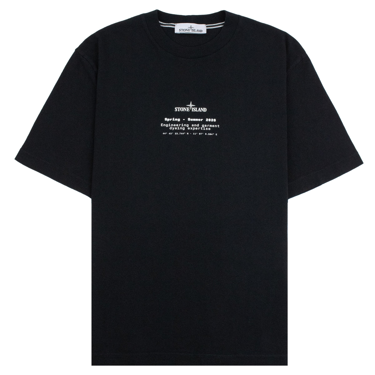 Stone Island 2100001 'Expertise' Regular Fit T-shirt BLACK V0029