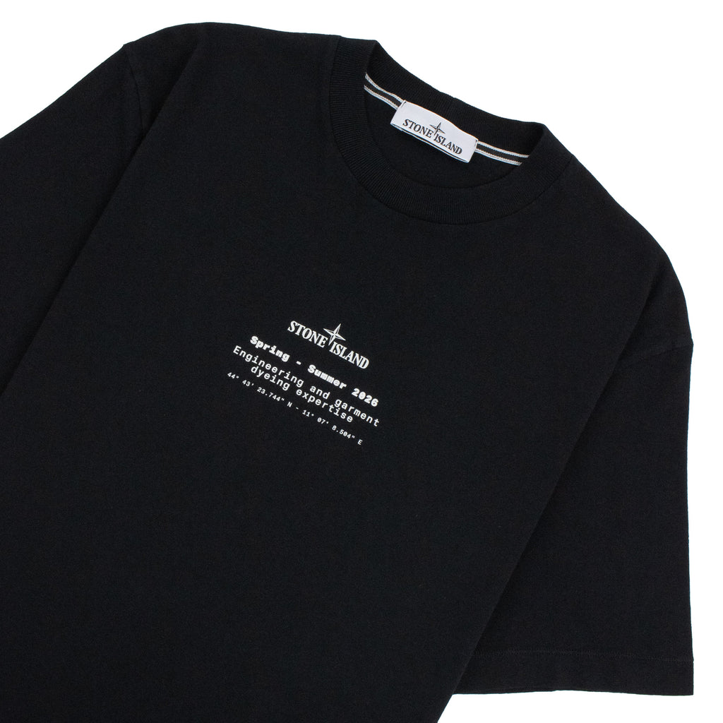 Stone Island 2100001 'Expertise' Regular Fit T-shirt BLACK V0029
