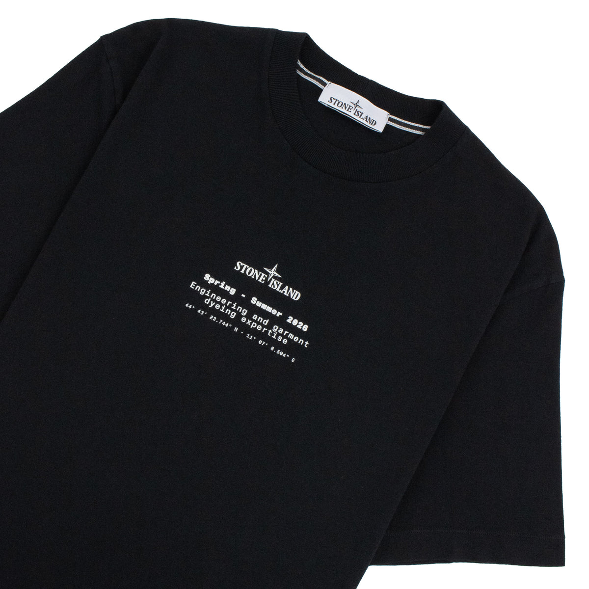 Stone Island 2100001 'Expertise' Regular Fit T-shirt BLACK V0029