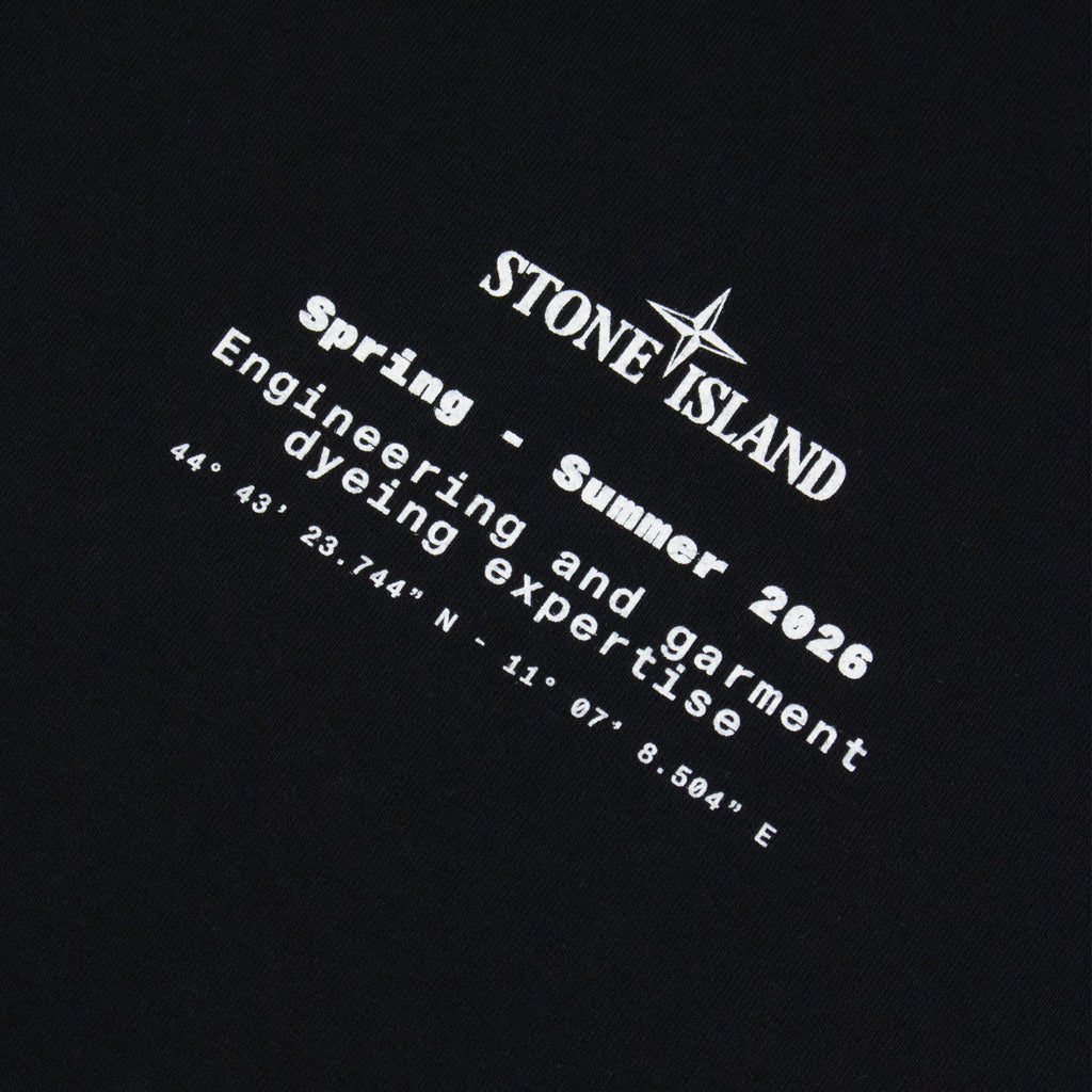 Stone Island 2100001 'Expertise' Regular Fit T-shirt BLACK V0029