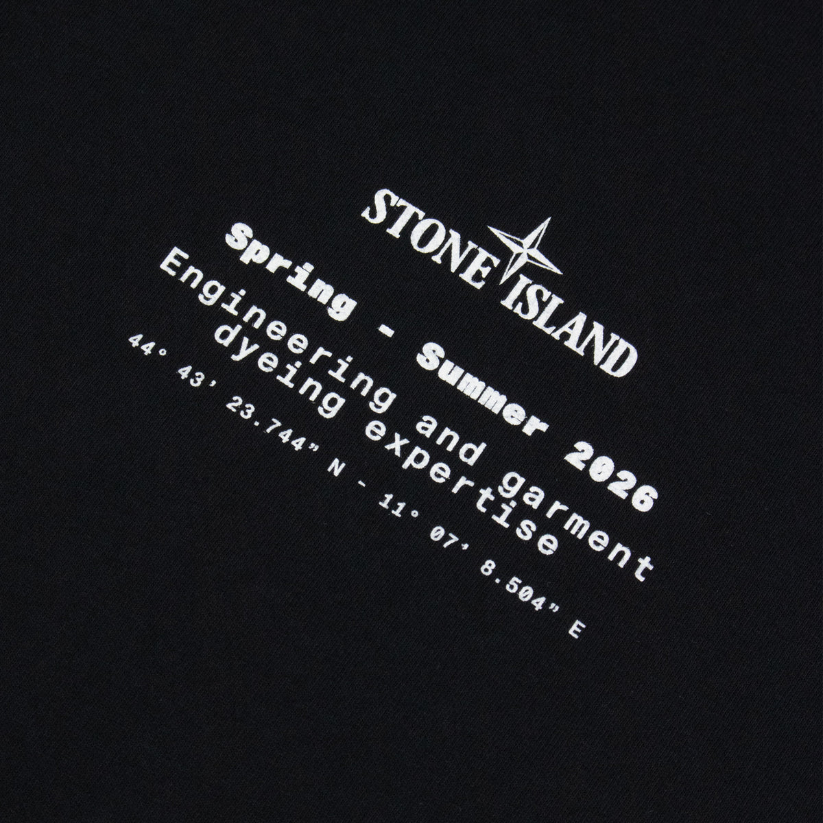 Stone Island 2100001 'Expertise' Regular Fit T-shirt BLACK V0029
