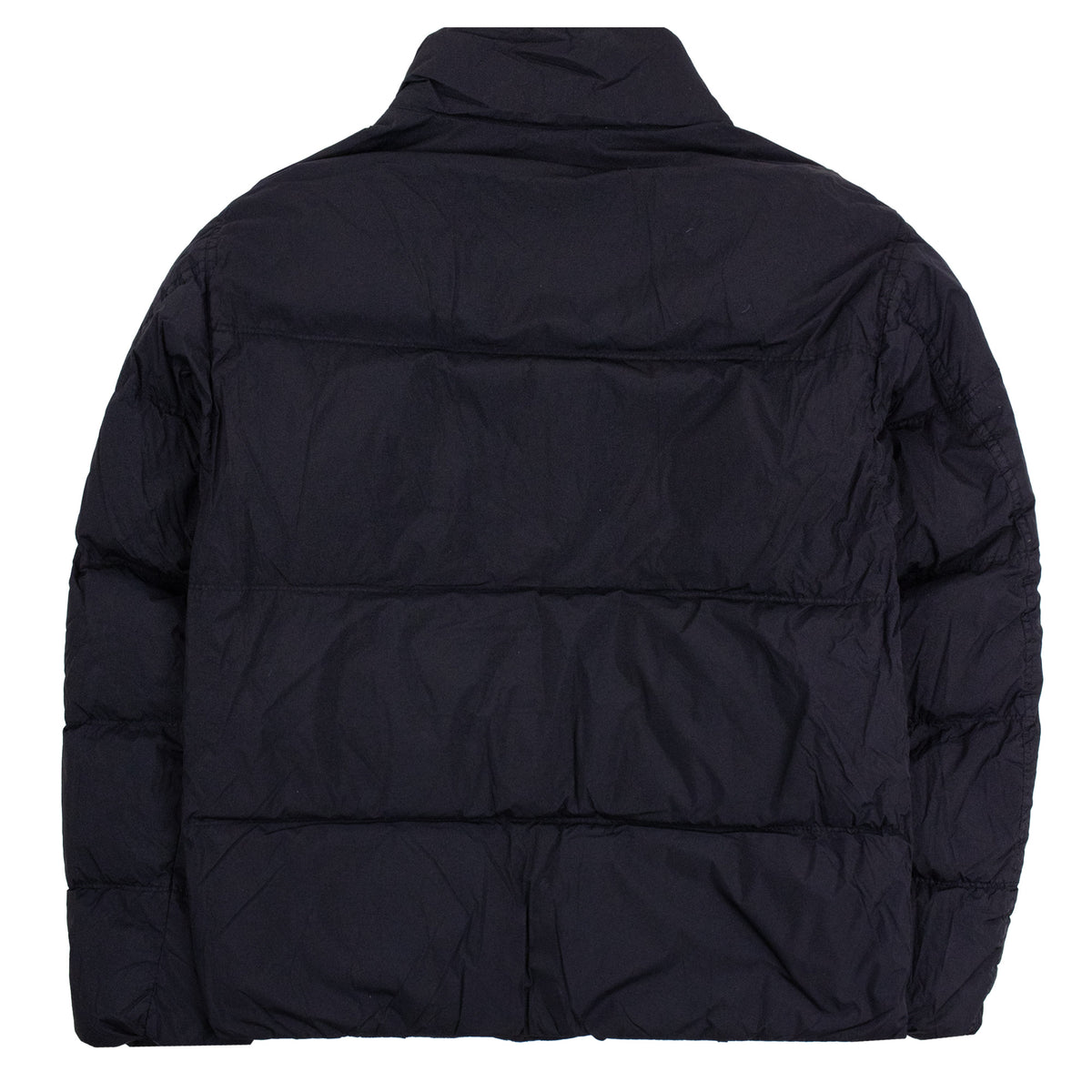 Stone Island 4100109 Anti-Drop Crinkle Reps Down Wind-Resistant Jacket BLACK V0029