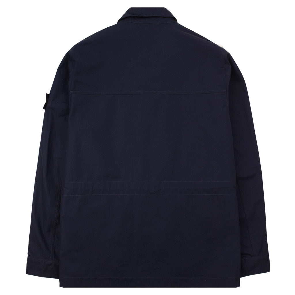 Stone Island 4100035 Ghost Piece Windproof Breathable Field Jacket Navy V0020