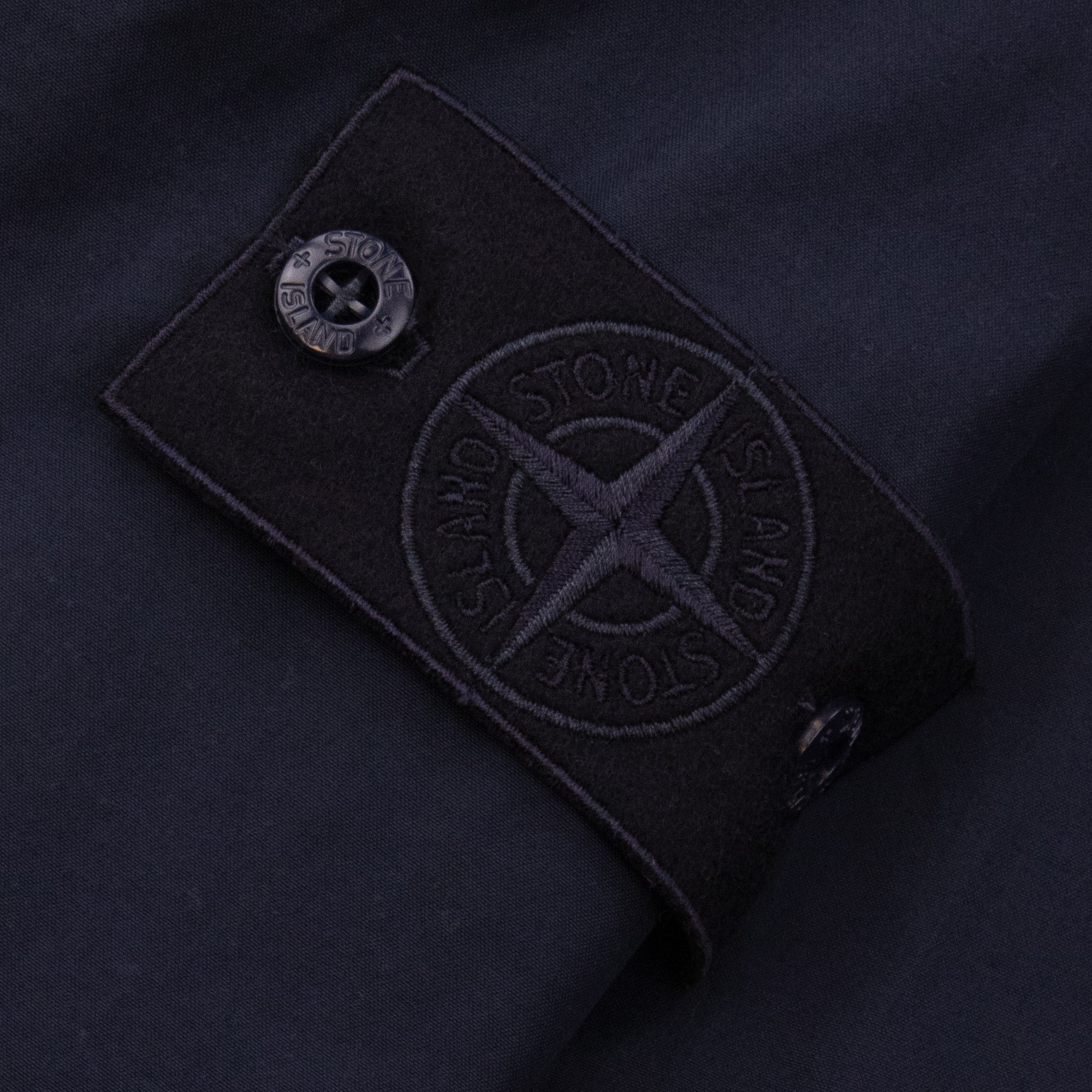 Stone Island 4100035 Ghost Piece Windproof Breathable Field Jacket Navy V0020