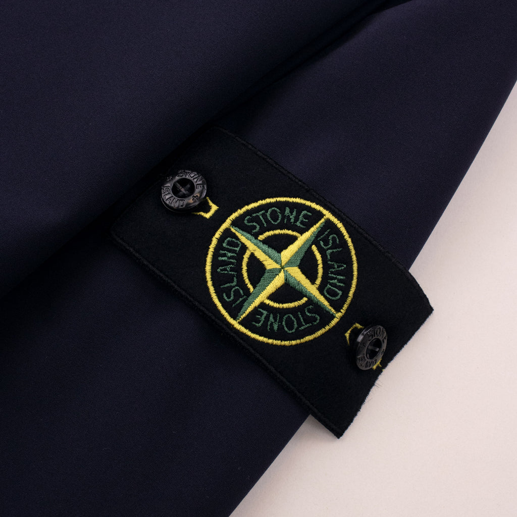 Stone Island 4100022 Light Soft Shell Water Wind Resistant Jacket Navy V0020