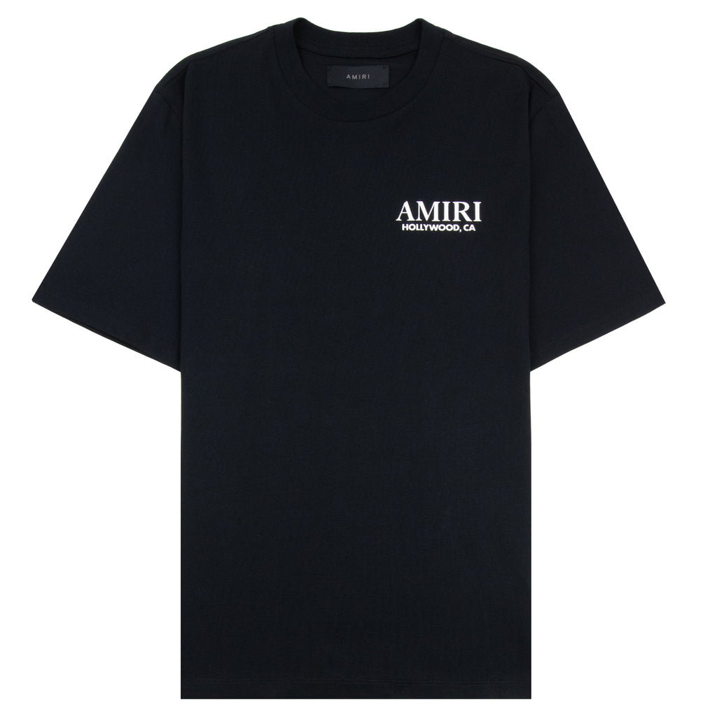 Amiri Bones Stacked T-Shirt Black 001