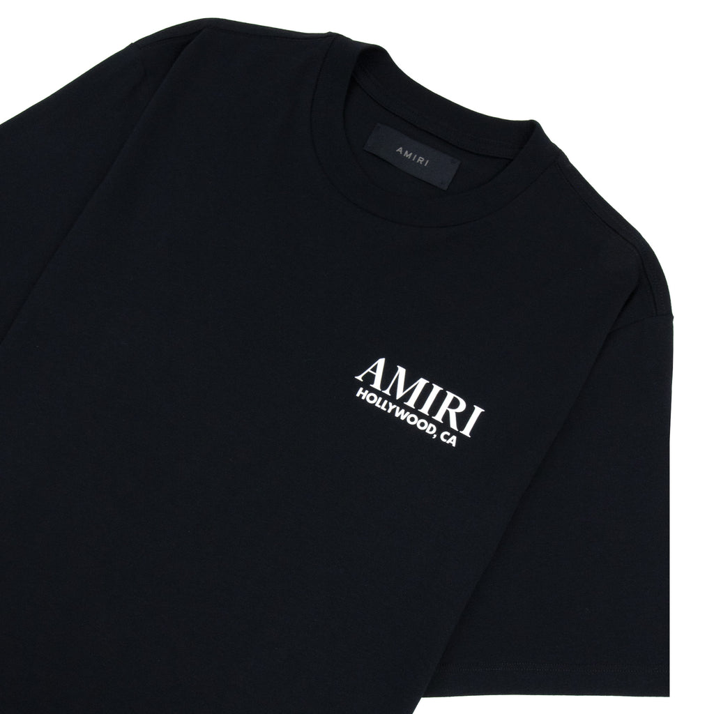 Amiri Bones Stacked T-Shirt Black 001