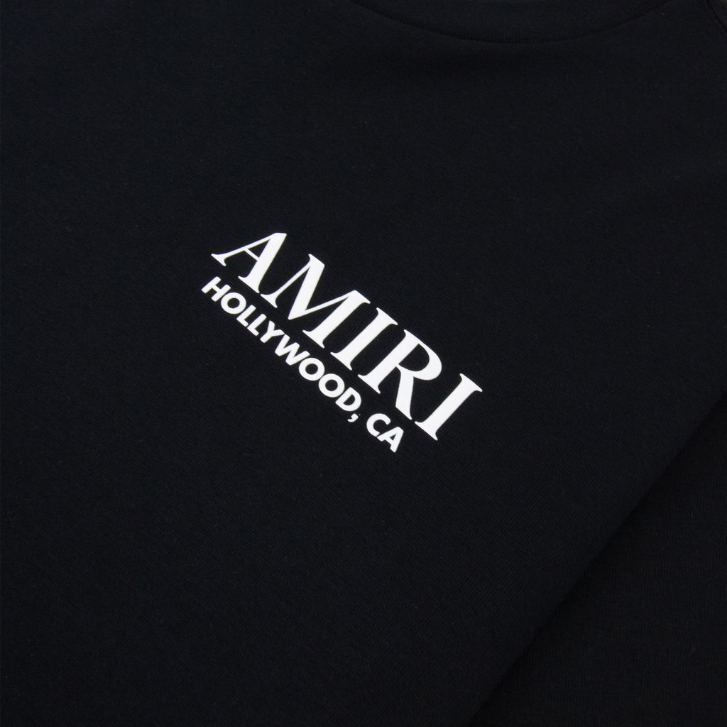 Amiri Bones Stacked T-Shirt Black 001