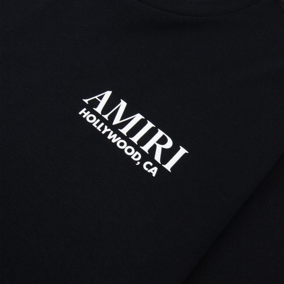 Amiri Bones Stacked T-Shirt Black 001
