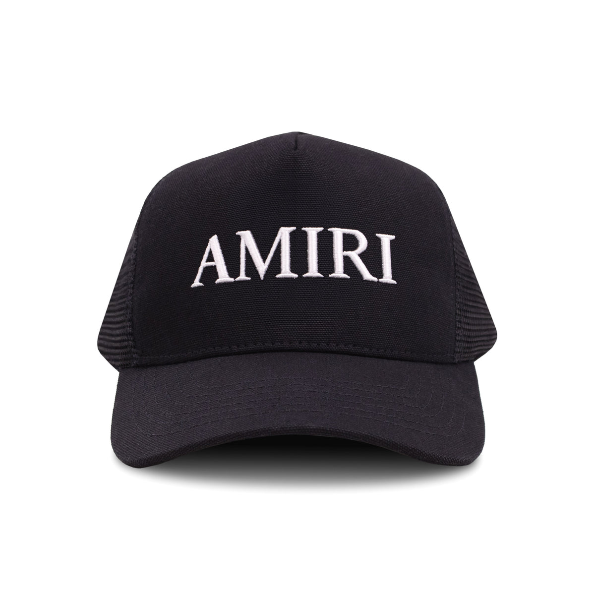 Amiri Core Logo Trucker Hat Black 001