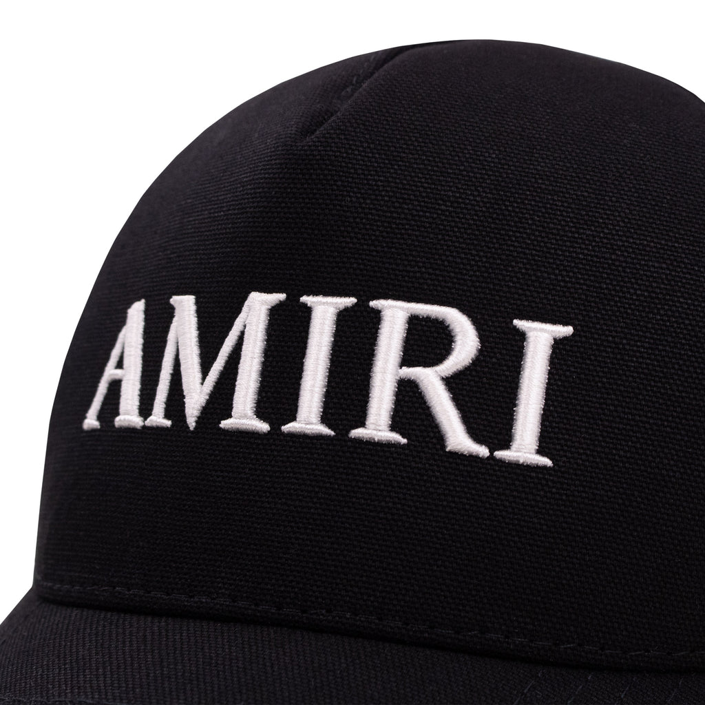 Amiri Core Logo Trucker Hat Black 001