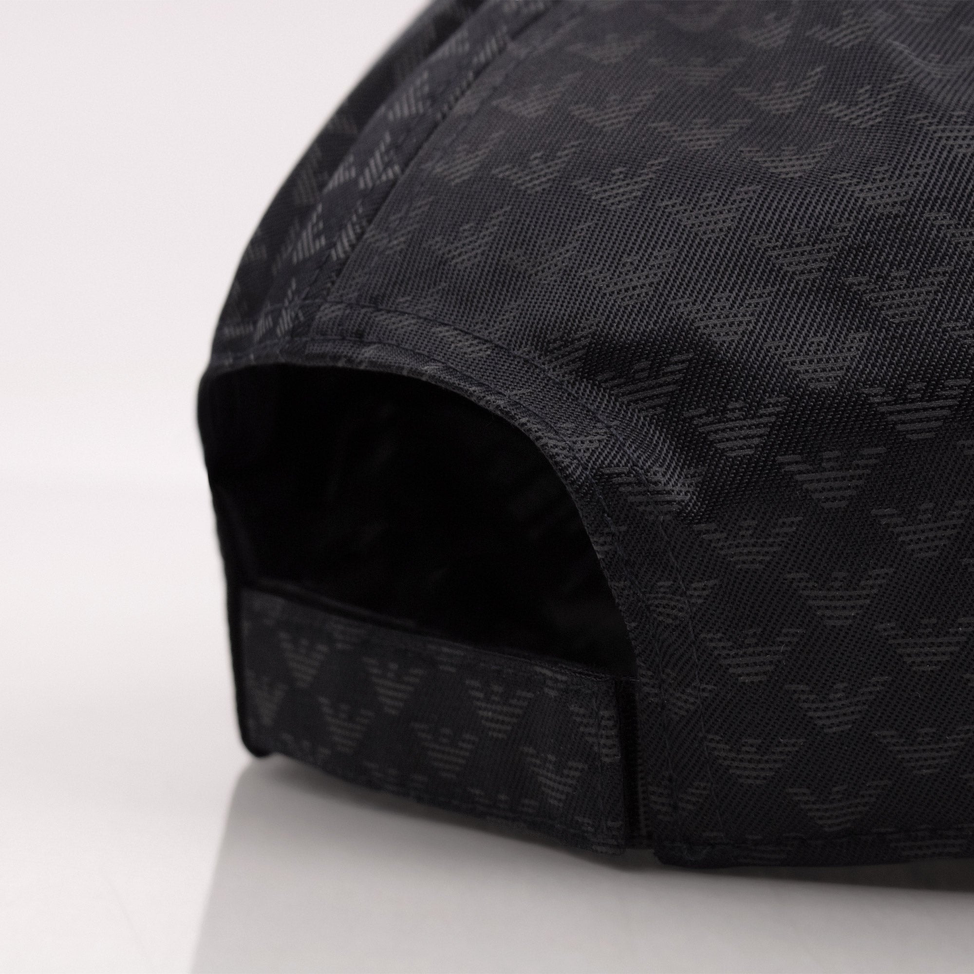 Emporio Armani All Over Logo Printed Cap Marine Blue