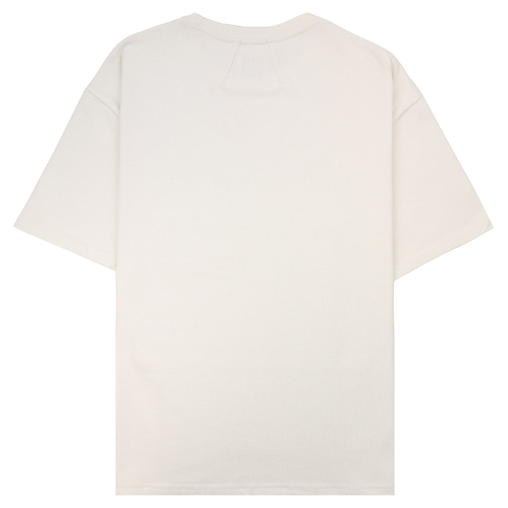 Rhude Virgin Island Script Printed Tee Vintage White