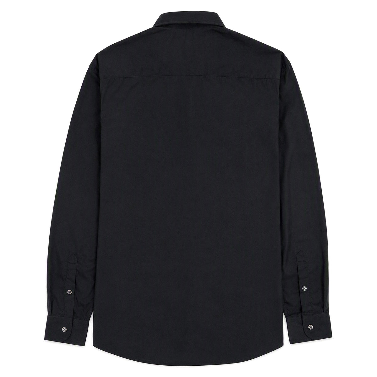 Emporio Armani Long Sleeve Cotton Shirt BLACK