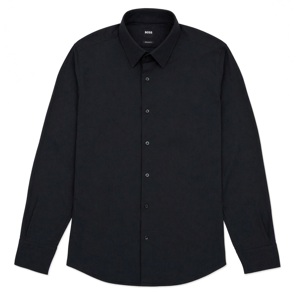Hugo Boss Regular Fit Performance Stretch Shirt BLACK 001