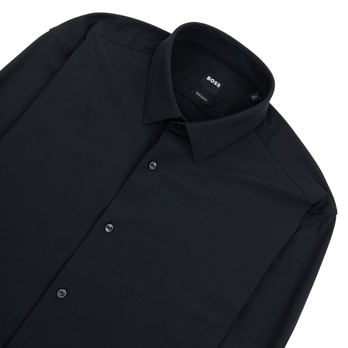 Hugo Boss Regular Fit Performance Stretch Shirt BLACK 001