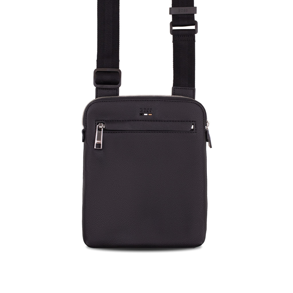 Hugo Boss Ray S Zip Crossbody Bag Black 001