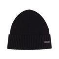 Hugo Boss Fati Rib Knit Wool Beanie Black 001