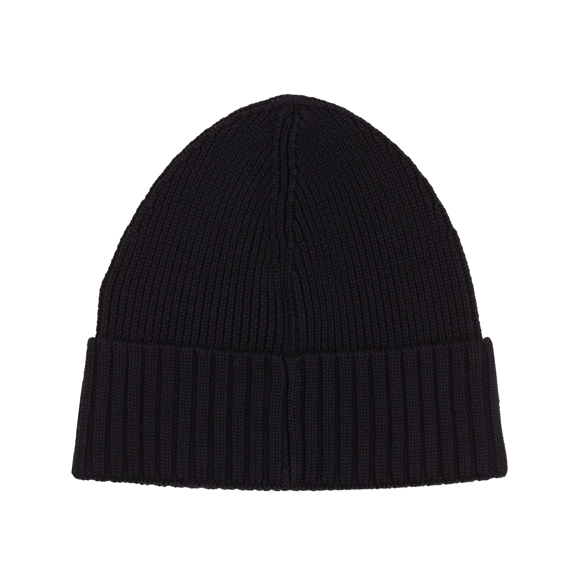 Hugo Boss Fati Rib Knit Wool Beanie Black 001