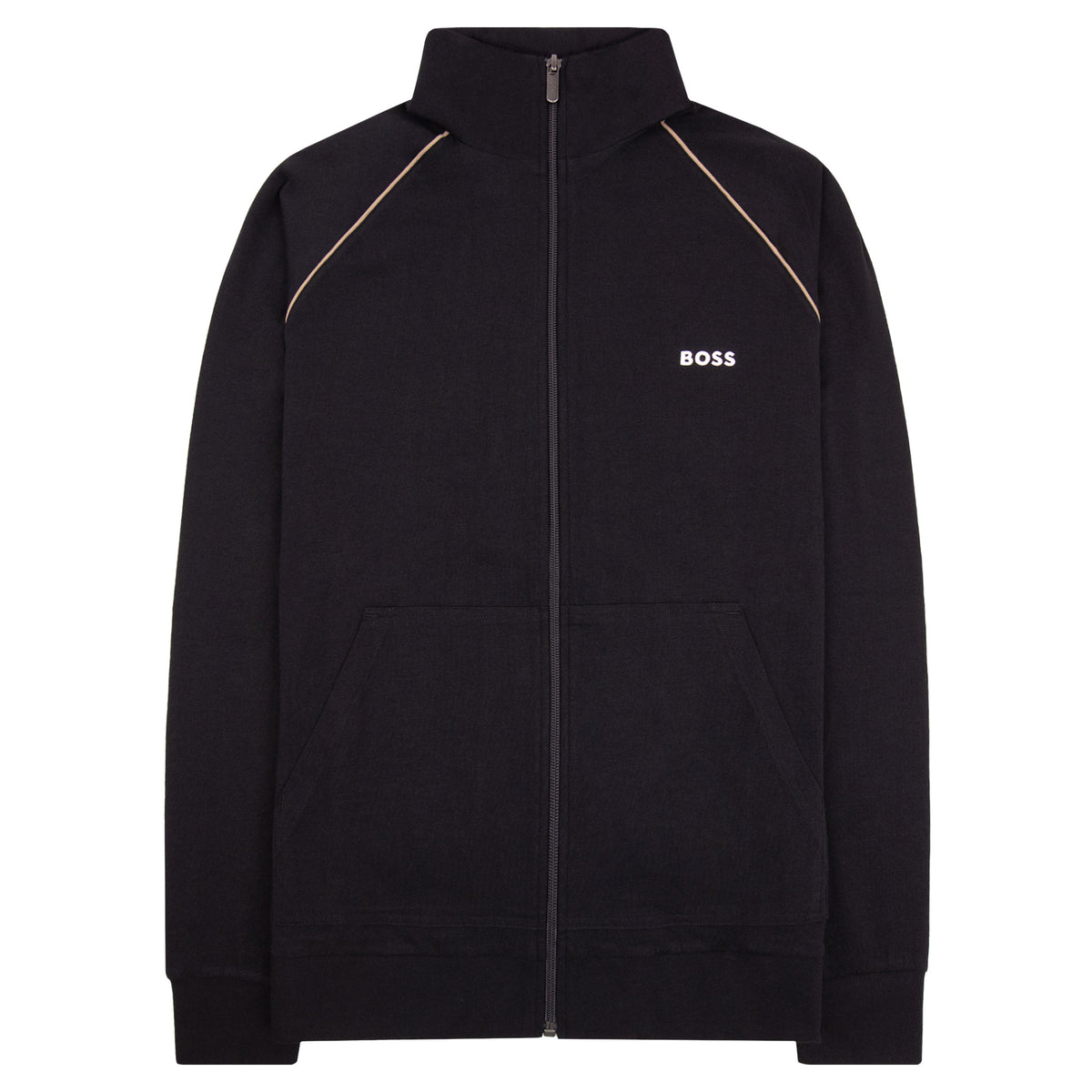 Hugo Boss Mix And Match Zip Jacket Black 002