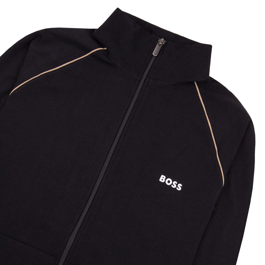 Hugo Boss Mix And Match Zip Jacket Black 002