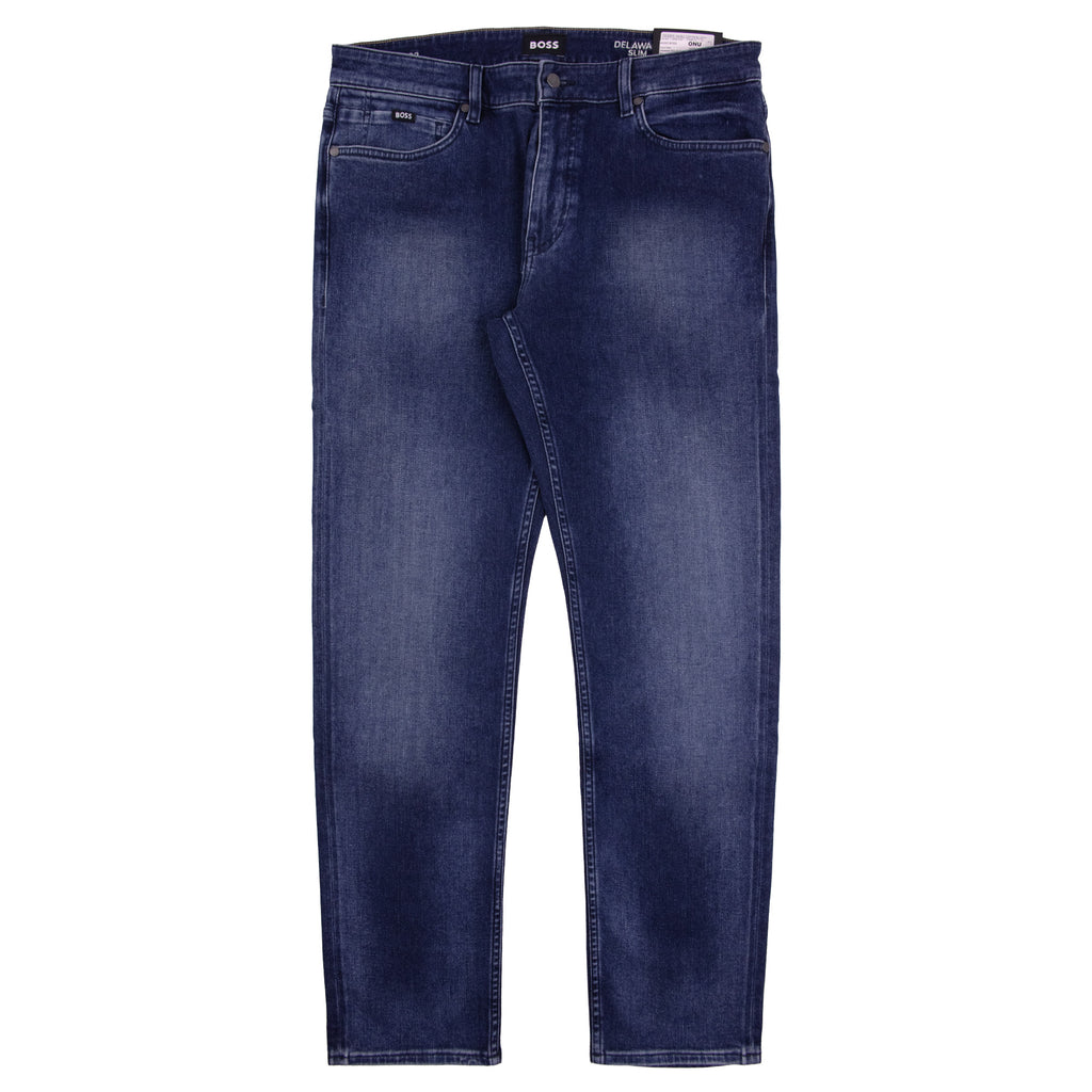 Hugo Boss Delaware Slim-Fit Super Soft Stretch Denim DENIM 411
