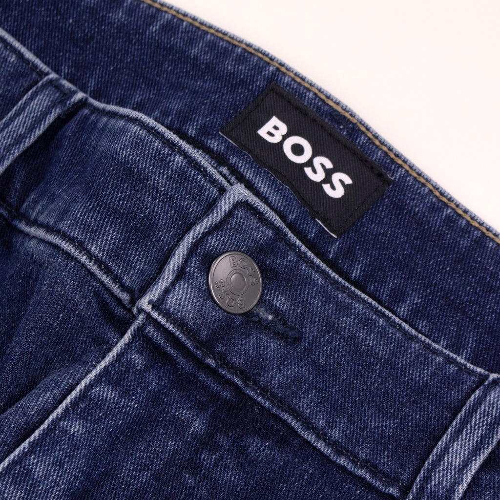 Hugo Boss Delaware Slim-Fit Super Soft Stretch Denim DENIM 411