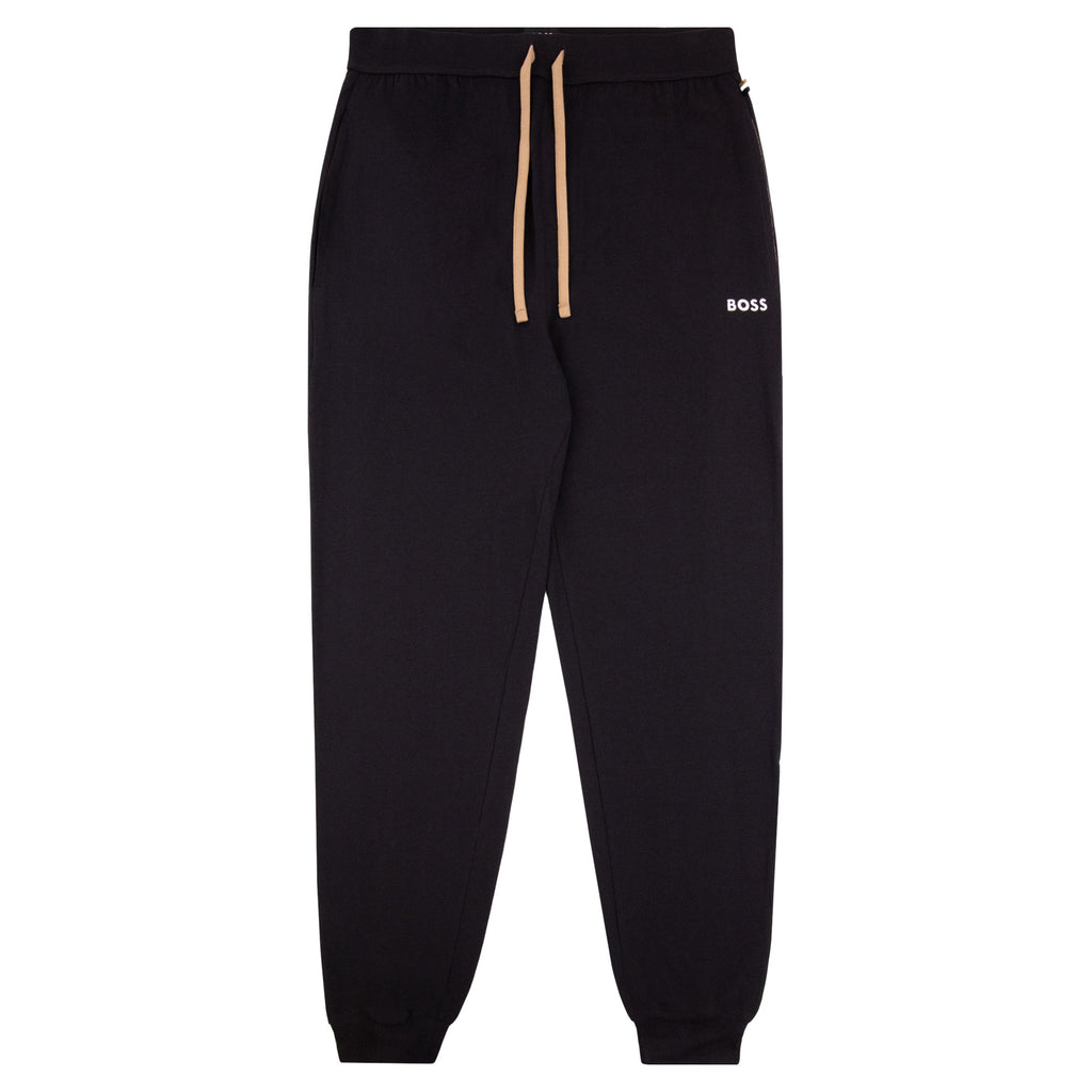 Hugo Boss Stretch Cotton Bottoms With Embroidered Logo BLACK 002