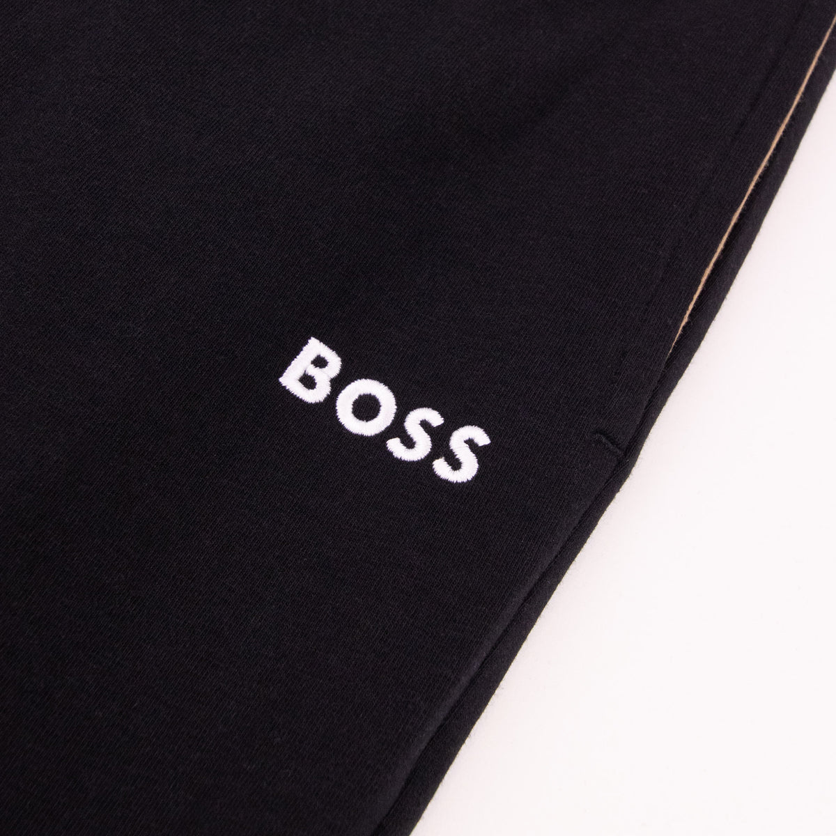 Hugo Boss Stretch Cotton Bottoms With Embroidered Logo BLACK 002
