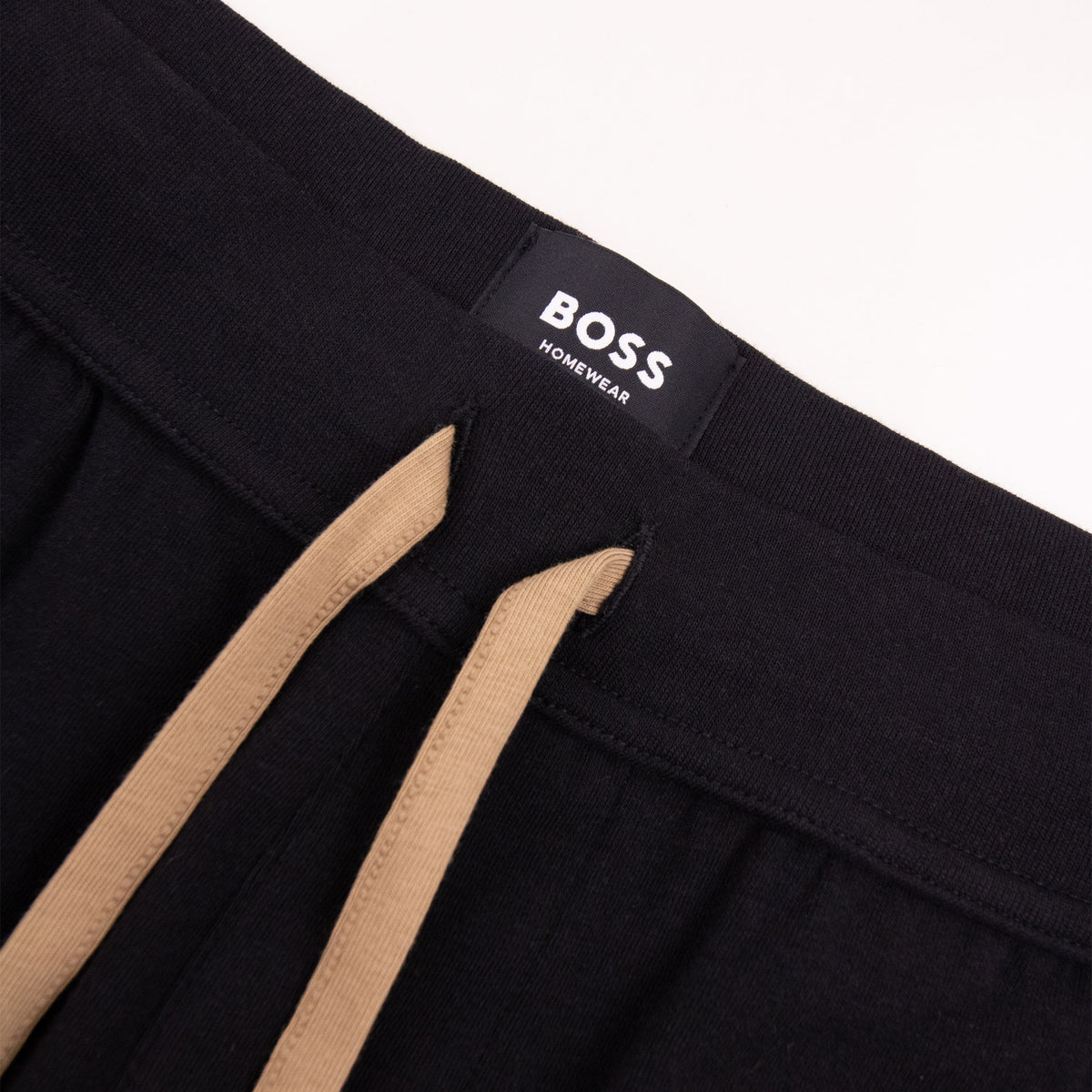 Hugo Boss Stretch Cotton Bottoms With Embroidered Logo BLACK 002