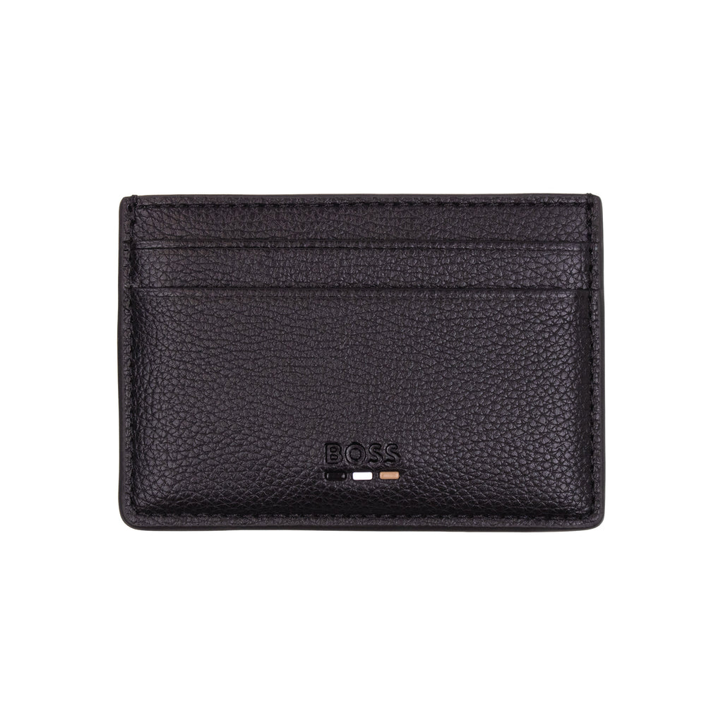 Hugo Boss Ray Card Holder with Money Clip BLACK 001