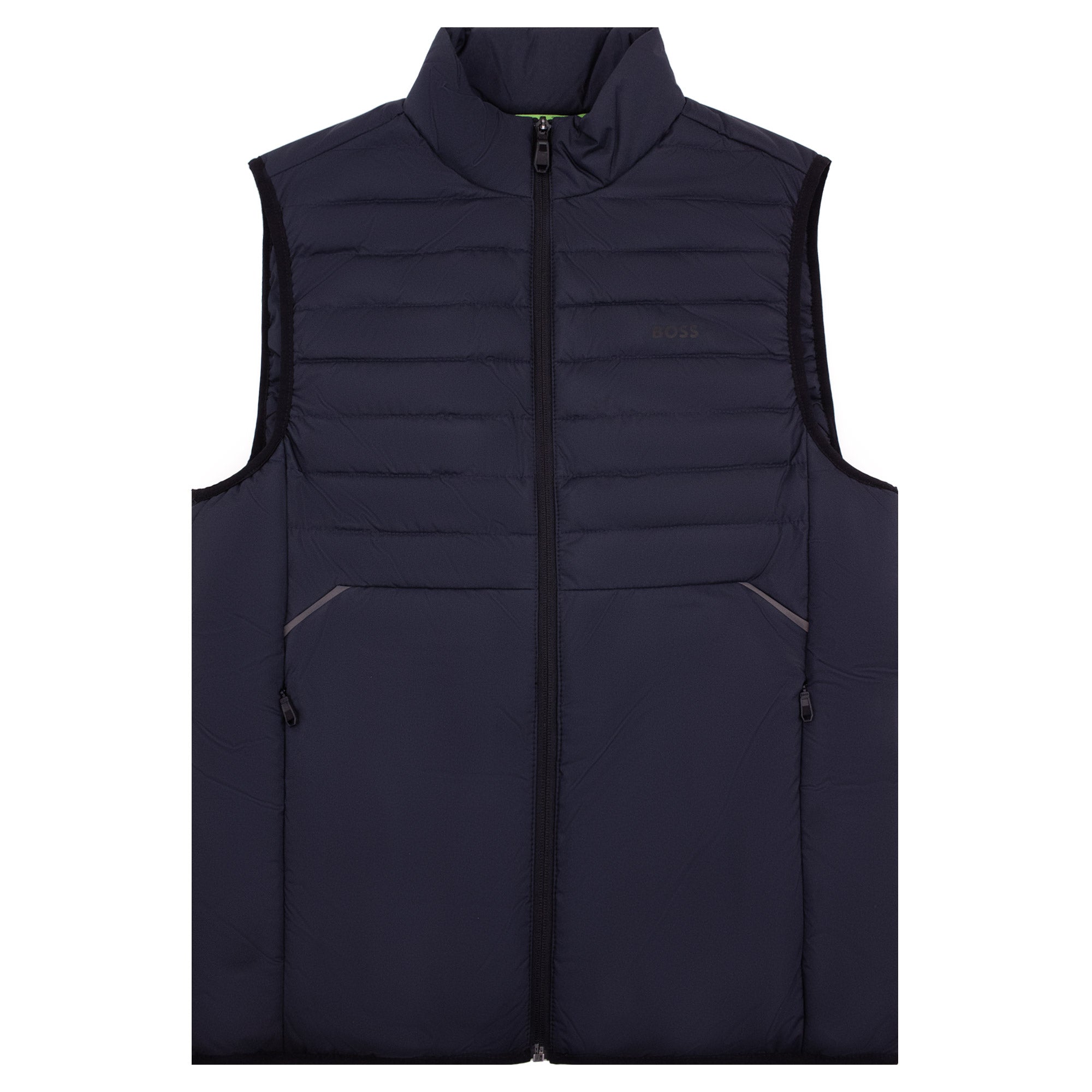 Hugo Boss Water Repellent Gilet with Reflective Accents Navy 402